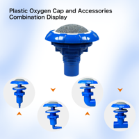 Diffuseur d'air d'aquarium, faible consommation d'énergie avec technologie de nano-bulles pour grands aquariums/étangs de koi/systèmes d'aquaculture