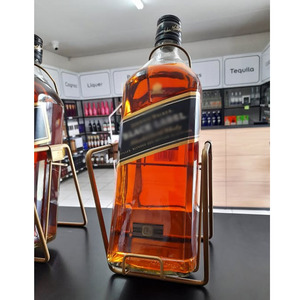 Support à whisky en métal de taille personnalisée, support à <span class=keywords><strong>vin</strong></span> avec finition dorée - Product Image 4