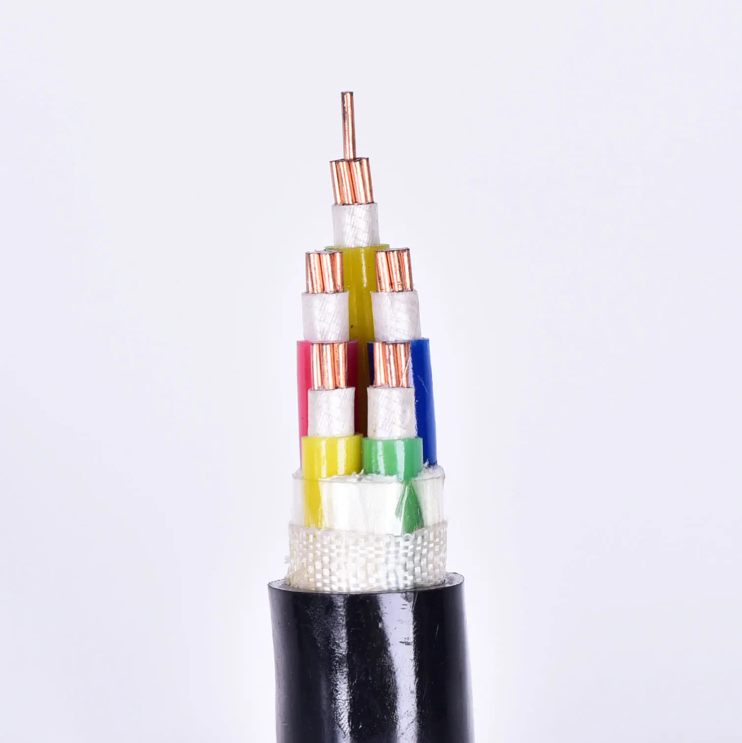 Copper conductor Core SWA Steel Wire Armour power cable with PVC insulated Sheath VV32