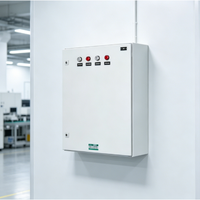 Armoire de commande murale pour moteur triphasé 380V 18,5kW avec démarreur étoile-triangle pour pompe submersible IP54