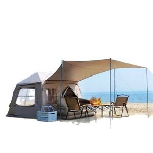 Carpa Inflable para Acampar con Toldo, para 5-8 Personas, con Viga de Aire Automática, Impermeable, Refugio Familiar para Glamping - Product Image 5
