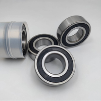 Roulement à billes à gorge profonde 62207 35x72x23mm en acier chromé GCr15, haute charge pour convoyeurs, pompes industrielles, fournisseur OEM