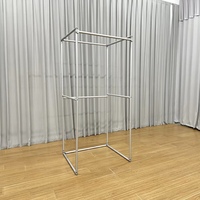 Cabine d'essayage portable et pliable en tissu à sublimation personnalisable et réutilisable pour les magasins de vêtements