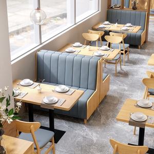 Muebles de Restaurante Comerciales, Sofá Personalizado para Cafetería, Pizzería y Comida Rápida, Mesas y Sillas de Restaurante Tipo McDonald's - Product Image 2