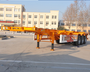 Nouveau Haoyue 40ft Skeleton <span class=keywords><strong>Semi</strong></span> à vendre haute sécurité protège les conducteurs <span class=keywords><strong>de</strong></span> fret - Product Image 4