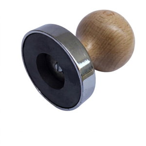Aimant de test d'or avec manche en bois rond, outils de bijouterie, outil manuel d'orfèvre pour la vérification de l'authenticité des métaux | GS 145D - Product Image 1