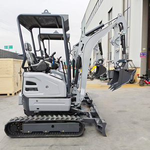 Excavadora Compacta de 1.8 Toneladas, Diseño Nuevo, Excavadora Hidráulica Todoterreno, Mini Excavadora para Movimiento de Tierras - Product Image 3