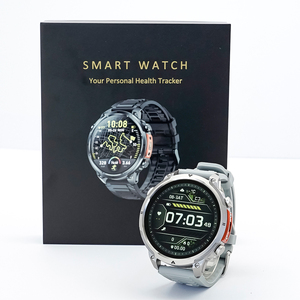 นาฬิกาสมาร์ทวอทช์กีฬา SANVNET MK100 GPS รุ่นปี 2026 หน้าจอ 1.7 นิ้ว IP68 วัดอัตราการเต้นของหัวใจ พร้อมฟังก์ชั่นติดตามการออกกำลังกาย  พร้อมเข็มทิศ  รองรับการโทรผ่านบลูทูธ นาฬิกาสมาร์ทวอทช์สำหรับกิจกรรมกลางแจ้งสำหรับผู้ชาย - Product Image 2
