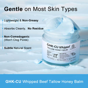 Bálsamo de Sebo de Res con Péptidos de Cobre GHK-Cu, Crema 100% de Ganado Alimentado con Pasto, Reparación de la Piel, Antienvejecimiento, Hidratante, con Infusión Azul, Cuidado de la Piel en Invierno - Product Image 4