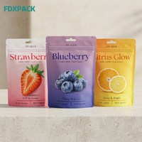 Fabrikant Fresh-Keep gedroogd fruit staande pouch met ritssluiting voor snackverpakkingen groothandel Doypack snackvoedselverpakking pouch