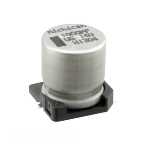 ตัวเก็บประจุแบบติดผิว SMD รุ่น UUG2W4R7MNQ1ZD ความจุ 4.7 ไมโครฟารัด ความแม่นยำ 20% แรงดัน 450 โวลต์ ทำจากอะลูมิเนียม - Product Image 1