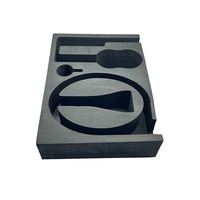 Insert en mousse pour chariot de transport, antichoc, pour emballage de matériel agricole noir, moulage monobloc gravé CNC, modèle YJXH-87