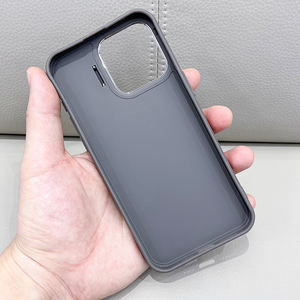 2025 support de support d'appareil photo personnalisé en cuir végétalien Tpu étuis de téléphone portable esthétiques pour Iphone16 15 14 13 - Product Image 5