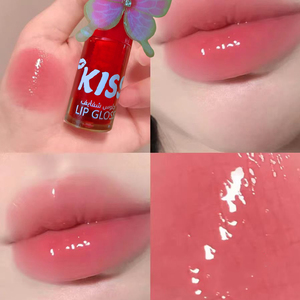 Hot-bán Chất lượng cao son bóng, chất lỏng không thấm nước, Vegan Son dưỡng môi, thời trang Bướm thiết kế, tự-thuộc sở hữu thương hiệu son bóng - Product Image 2