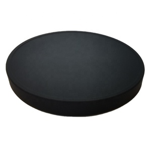 Tapa de lente de goma de silicona de grado alimenticio personalizado de alta calidad 104mm diámetro interior Color negro 105mm diámetro exterior 80 dureza Shore - Product Image 2