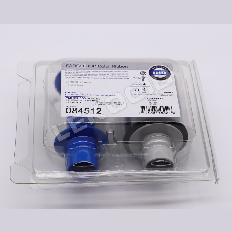 【コンビニ受取対応商品】 Ribbon Color Ymckk 84512 Fargo - HDP5600 for Prints 500 フィッティングテープ