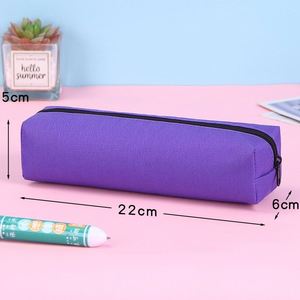 Manufacturer Direct School Stationery Cute Oxford Fabric Zipper Bag Color Pencil Pouch Custom <b>Pen</b> Case - Product Image 1