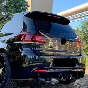 Kit de Carrocería para VW Golf MK6 R, Protector de Parachoques Trasero, Difusor, Spoiler, Accesorios para Auto - Product Image 5