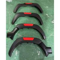 Élargisseurs d'ailes en ABS pour Toyota Hilux Rocco 2021+ - Kits de carrosserie 4x4 pour pick-up - Accessoires de carrosserie large pour voiture