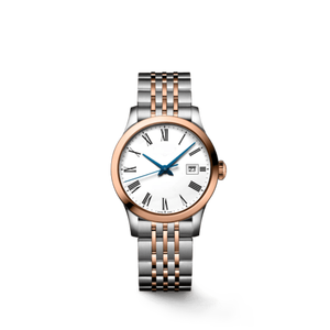 Reloj Automático Mecánico con Fase Lunar, Esfera con Índices y Correa de Cuero Longinesing - Product Image 3