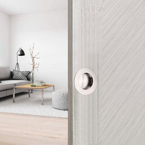 WEKIS Invisible Recessed Sliding <b>Door</b> <b>Handle</b> Flush Pulls Concealed Wardrobe Cupboard Kitchen Drawer <b>Handles</b> Cabinet Hardware - Product Image 6