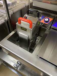 Fast Food Restaurant Kitchen Cooking Oil Folded Filter <b>Machine</b> for Deep <b>Fryer</b> Portable Oil Filtering Filter <b>Machine</b> Oil Recyclin - Product Image 4