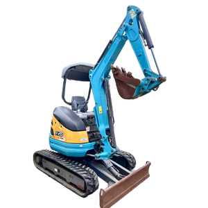 Mini-excavatrice sur chenilles Kubota U20 d'occasion en excellent état, petite pelle de 2 tonnes en promotion avec certifications CE & EPA, emballage allemand EPR - Product Image 3