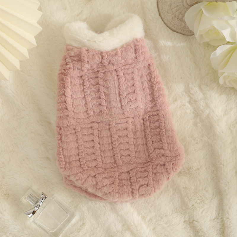 Rich Rabbit Fur Jacket, Pink