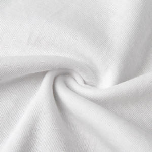 Мужская летняя тонкая хлопковая майка с круглым вырезом, дышащая, однотонная, для спорта и фитнеса - Product Image 3