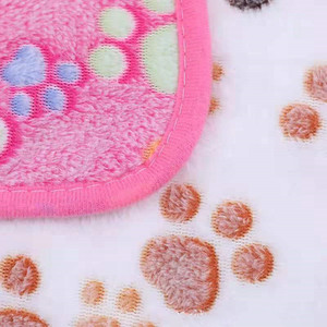 Kingtale مورد للحيوانات الأليفة بطانية صوف مرجاني دافئ للنوم لحاف القط بطانية الحيوانات الأليفة - Product Image 6