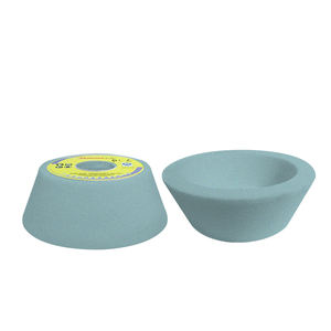 Hohe Schleif effizienz und hochpräzises Steins chleifen von China Supplier Ceramic Flat-förmige verglaste GRÜNE Schleif scheibe - Product Image 5