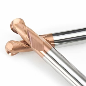 55 Degree <strong>End</strong> Milling Cutter Ball <strong>Nose</strong> <strong>End</strong> <strong>Mill</strong> Metric Carbide Spherical Milling Cutter - Product Image 1