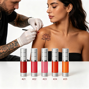 Pigmento vegetal semipermanente anti-gris para cejas, labios y ojos, efecto niebla suave, uniforme, brillante, limpio, pos-color, en tonos fríos y cálidos, multi-set. - Product Image 3