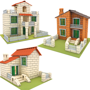 2024 Sản phẩm Bán Chạy tự làm khối nhà xây dựng & Mô hình xây dựng xi măng trẻ em chơi nhà đồ chơi jouets đổ enfants - Product Image 1