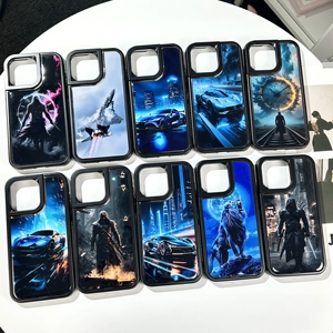Black Frame Cool Men Epoxy Printed Phone Cases <span class=keywords><strong>para</strong></span> Samsung S26 A26 5G A07 S26 Ultra S25 FE A17 - Product Image 6