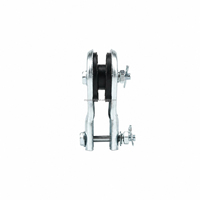Pièce de fixation à roulettes pour ventilateur de plafond, accessoires de remplacement, clip de fixation à roulettes pour lampe de ventilateur de plafond, quincaillerie de montage de rechange
