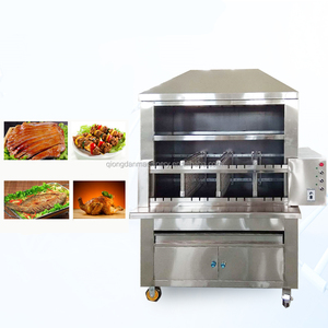 เครื่องย่างหมูย่างไก่เตาบาร์บีคิวแบบไฟฟ้าใช้<span class=keywords><strong>ถ่าน</strong></span>ขนาด2เมตรเครื่องย่างหมูบาร์บีคิวขนาด2เมตร - Product Image 2