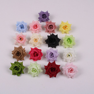 ดอกกุหลาบกิ่งเล็กประดิษฐ์จากผ้าไหม สำหรับตกแต่งบ้าน ห้องนั่งเล่น งานแต่งงาน วันหยุด โต๊ะกาแฟ และโต๊ะอาหาร - Product Image 3