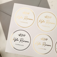 Étiquettes pour outils de maquillage, logo personnalisé, adhésif puissant, autocollants de beauté