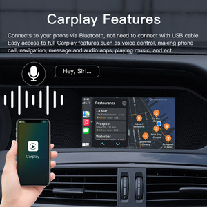 Carabc không dây Apple Carplay Android Auto Mercedes Benz Becker ntg4.5 cho một B C E Class w176 W246 w204 W212 xe chơi - Product Image 4