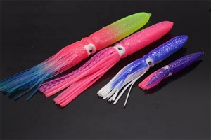 <span class=keywords><strong>Ampoule</strong></span> en caoutchouc, leurre <span class=keywords><strong>de</strong></span> pêche au calmar, 4 // 6/7/8/9/12/15 pouces, plastique souple, grand jeu, pêche à la traîne - Product Image 3