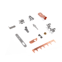 Pièces de ressort plat en acier à ressort et cuivre, personnalisées, pour le poinçonnage de précision de tôles métalliques