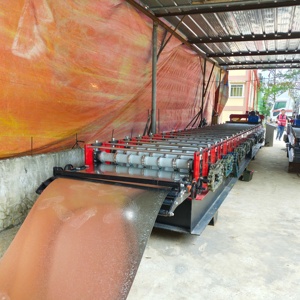 Mesin Pembentuk Profil Plat Logam Untuk Atap Mesin Pembentuk Profil Plat Untuk Lantai - Product Image 1