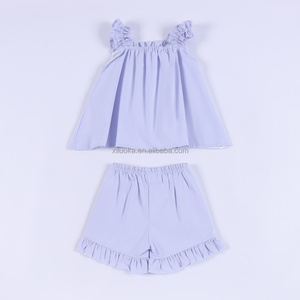 Abbigliamento Estivo per Bambine 2026, Set di Vestiti per Bambini, Completi per Bambine Piccole, Vendita all'Ingrosso, Logo Personalizzato, MOQ Basso - Product Image 3