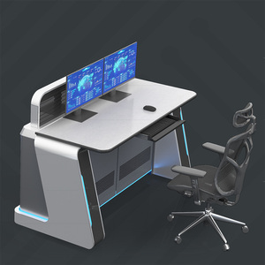 Soluzione Personalizzata per Console di Controllo del Traffico Aereo, Arredamento Commerciale Speciale, Scrivania per Sala di Controllo Sicurezza - Product Image 3