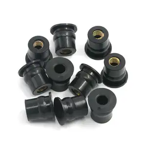 OEM M2 M3 M4 M5 M6 M8 Rubber Brass Expansion Well Nut for Motorcycle Windscreen Accessories Rubber Well Nut