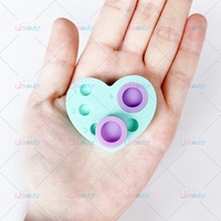 Palette élévatrice de cils professionnelle pour levage de cils et de sourcils Palette élévatrice de cils multifonction à paillettes Palette en silicone pour levage de cils et palette de teinte