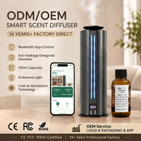 Diffuseur d'arômes Crearoma B-AIR, purificateur d'air, diffuseur de parfum rechargeable pour la maison, diffuseur de parfum OEM, petit diffuseur de parfum, diffuseur de parfum pour le bureau