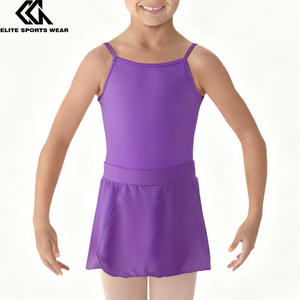 Falda sólida para niñas Ropa deportiva para niños para escuela <span class=keywords><strong>de</strong></span> baile Falda sin mangas <span class=keywords><strong>de</strong></span> equipo personalizado - Product Image 3