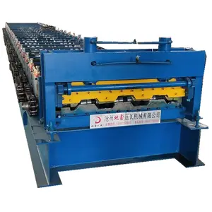 Hot Sales Global Arch Roof Floor Deck Tile Roll Forming Self Support Building Machine